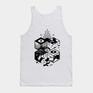 Dimensional Disruption Tank Top